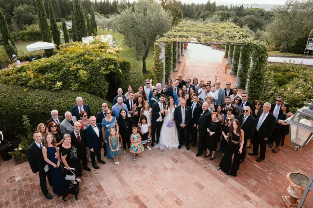 Debora e Davide, matrimonio a Villa Il Petriccio, Montespertoli, fotografia 40