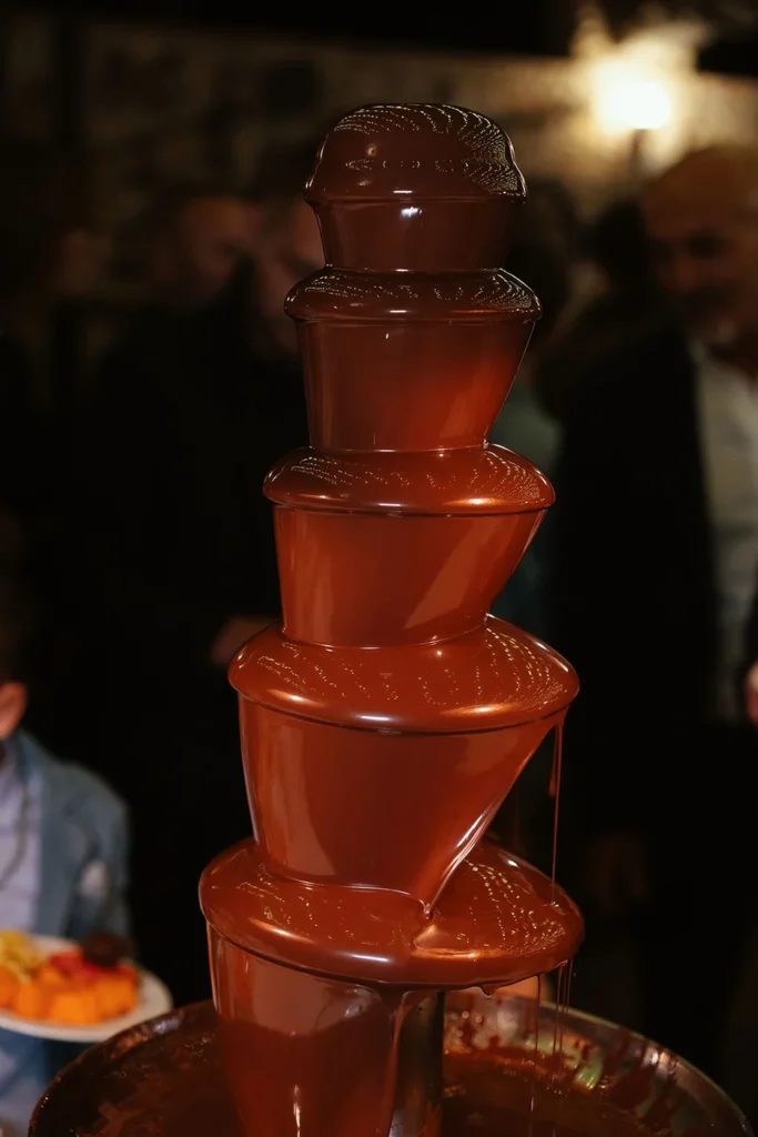 La fontana di cioccolato