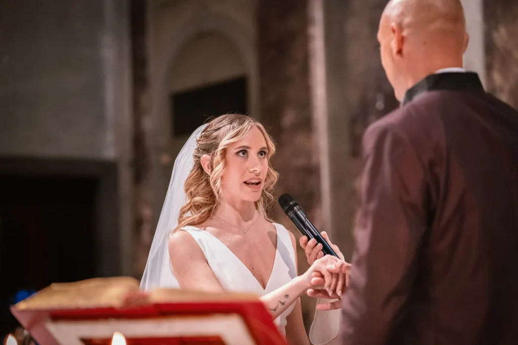 La sposa legge le promesse